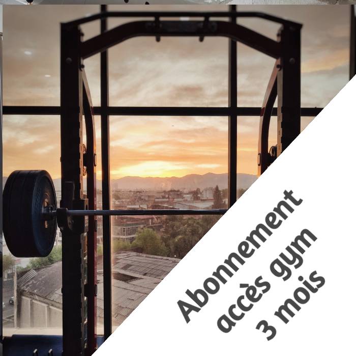 Abonnement accès gym - 3 mois