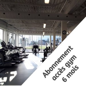 Abonnement accès gym - 6 mois